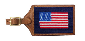 American Flag Luggage Tag