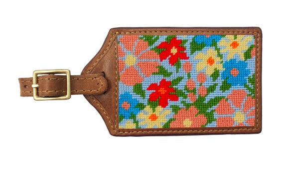 Wildflower Luggage Tag