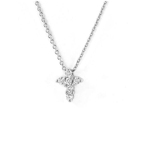 Roberto Coin Baby Cross Necklace