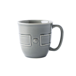 Juliska Berry & Thread French Panel Stone Grey Cofftea Cup