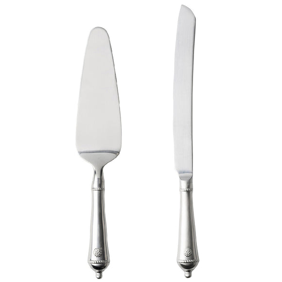 Juliska Berry & Thread Bright Satin Cake Knife/Server Set