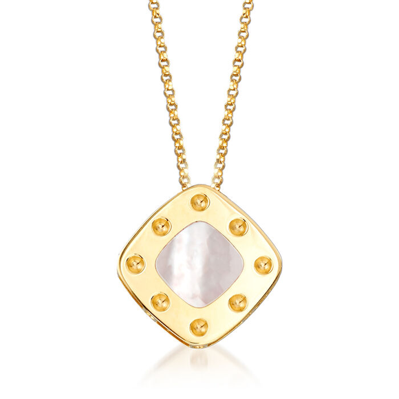 Roberto Coin Mother of Pearl Necklace